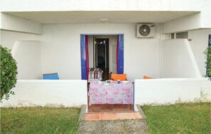outside