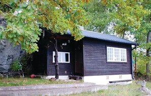 outside