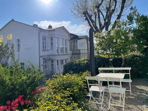 Terrasse im Frühling