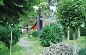 outside