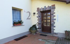 outside
