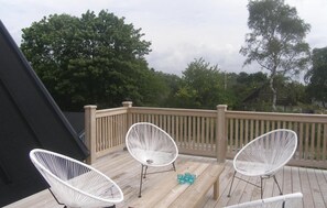 outside