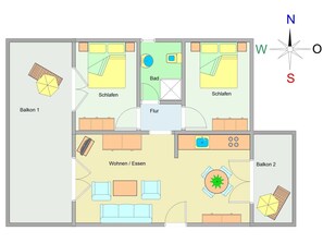 Plan d’étage