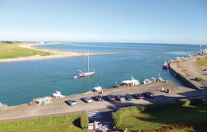 Vue sur la plage ou l’océan