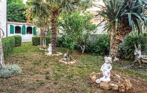 outside
