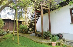 outside
