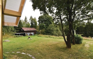 outside