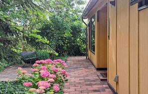 outside