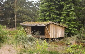 outside