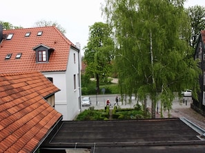 Aussicht vom Balkon