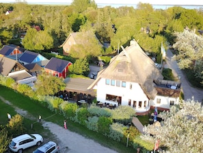 Gaststätte und Terrasse