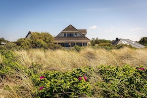 Blcik aus der Düne auf Haus Seeblick