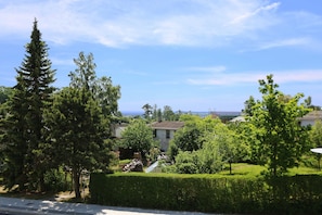 Ausblick vom Balkon