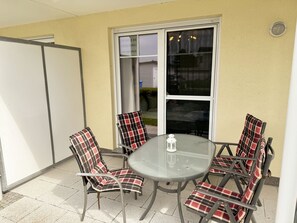 bestuhlte Terrasse