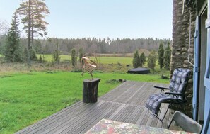 outside