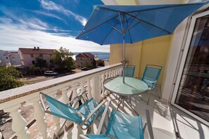 Balkon mit Meerblick