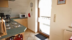 Küche unserer Ferienwohnung