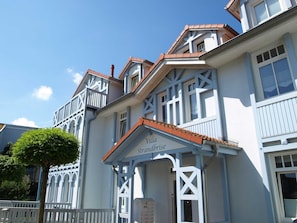 Die Villa Strandbrise von außen