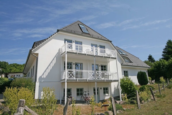 Blick zum Haus Südstrand