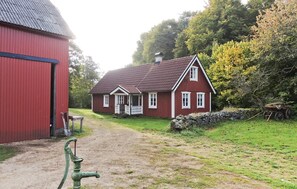outside