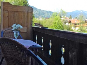 Balkon in Richtung See