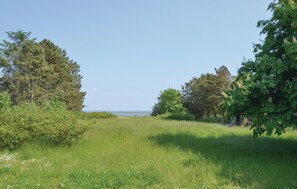 outside