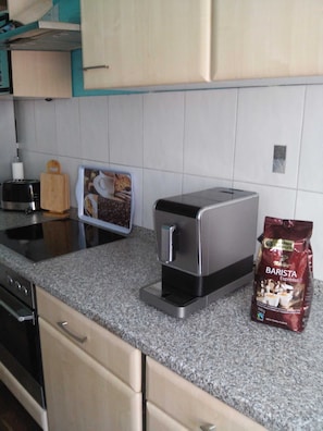 Kaffeemaschine für Sie bereit!