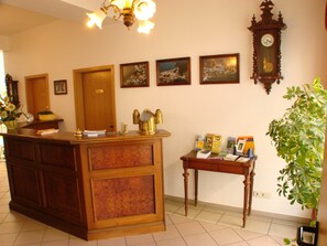 Rezeption der Pension ANKER