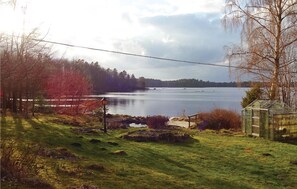 outside