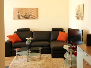 Kuschelecke im Wohnzimmer