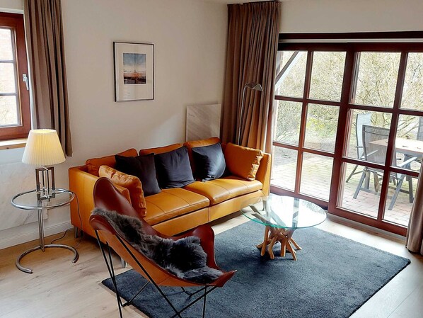 Ferienwohnung B1 Wohnzimmer