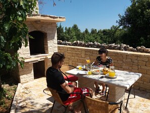 Repas à l’extérieur