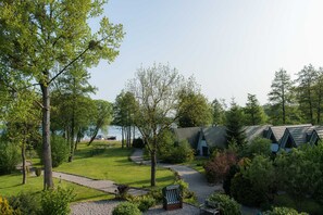 Mit Blick auf den See