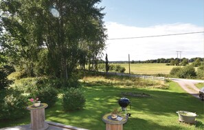 outside