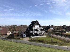 Ausblick aus dem Schlafzimmer