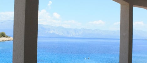 Vista spiaggia/mare