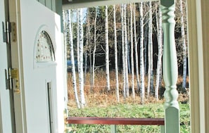 outside