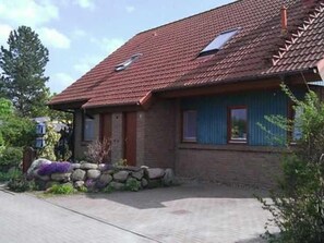Unser FH Aquamarin Eingang mit Stellplatz