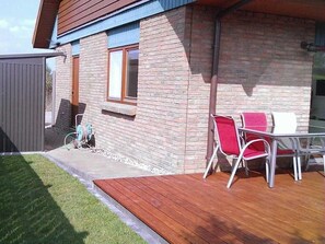 Rückseite des Hauses