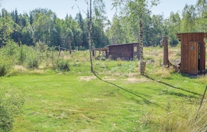 outside