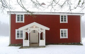 outside