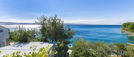 Utsikt mot havet/stranden