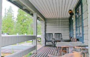outside