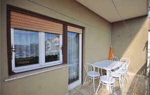 outside