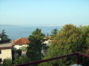 Ausblick vom Balkon