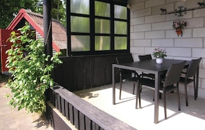 outside