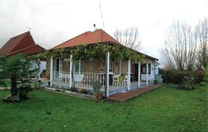 outside