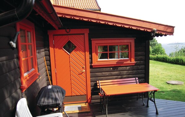 outside