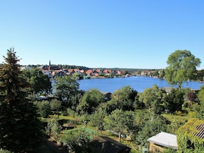 Blick  in den Garten