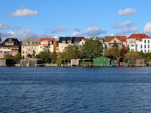 Blick auf die Wohnung